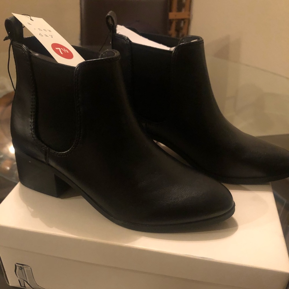 Black booties
